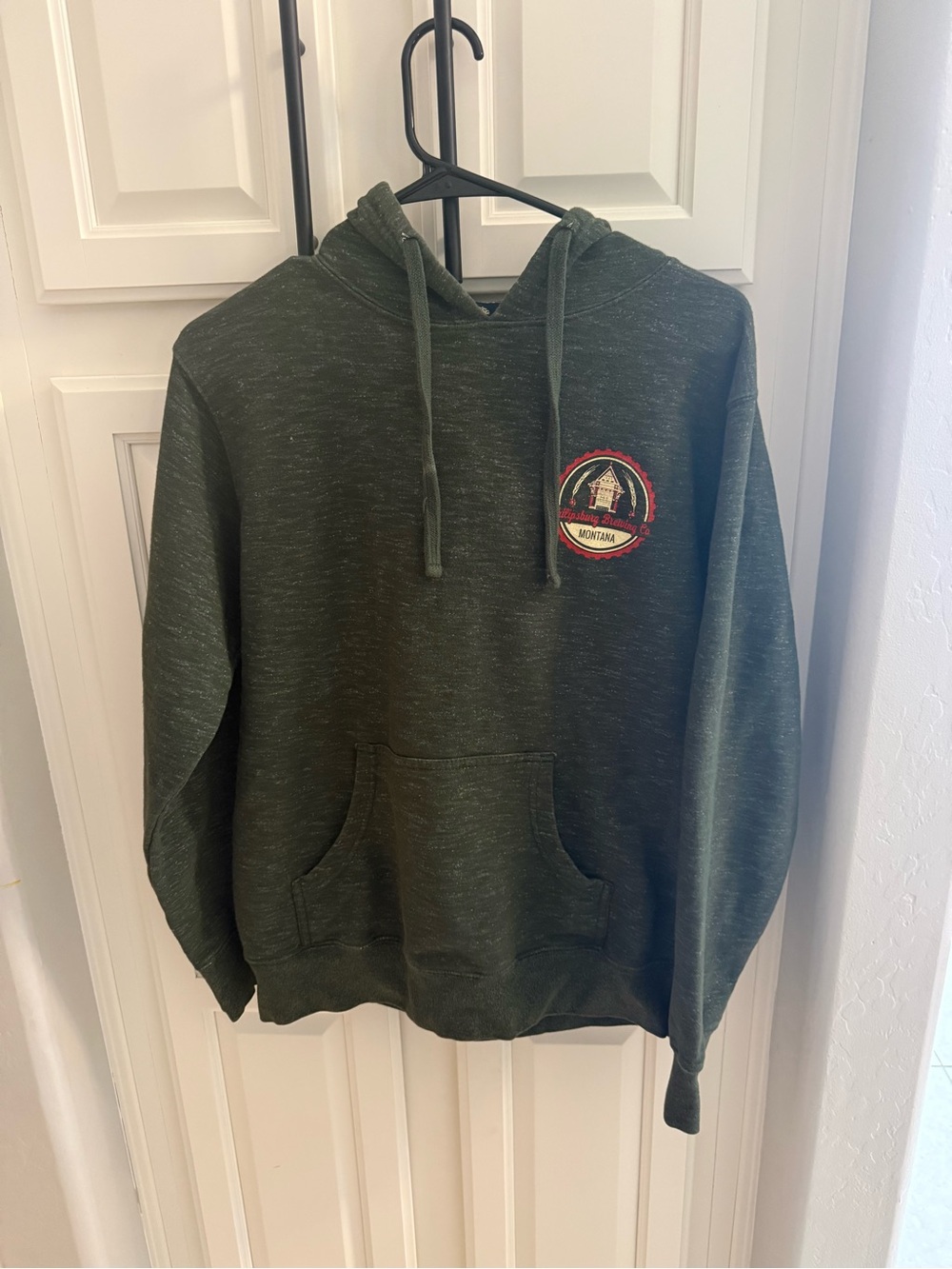Yesterday People Olive Green Hoodie with Montana Patch